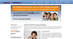 Desktop Screenshot of dentalconceptssj.com
